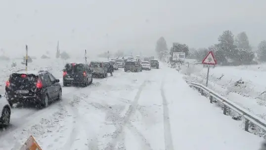 Situación en las carreteras de Vilafranca, Castellón Situación en las carreteras de Vilafranca, Castellón