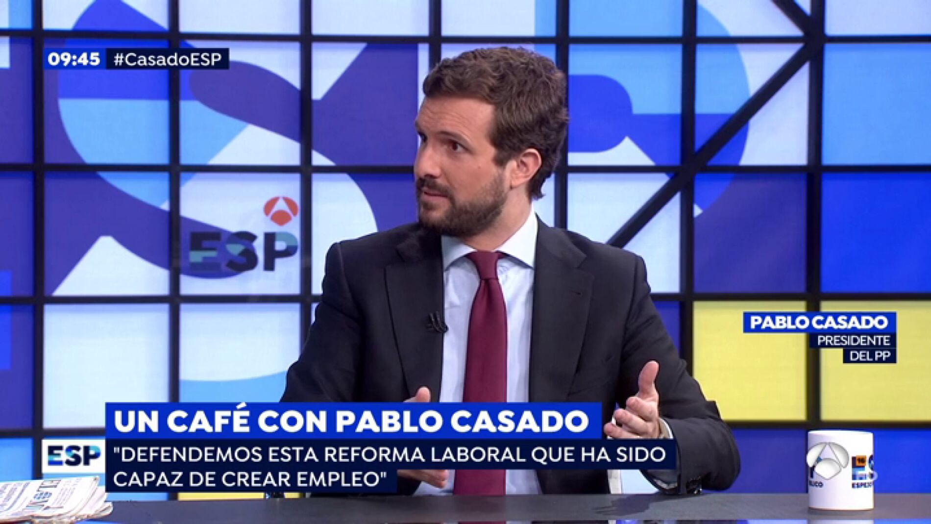 L&iacute;der del PP, Pablo Casado.
