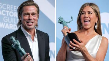 Brad Pitt y Jennifer Aniston protagonizan el reencuentro más esperado en los Premios SAG