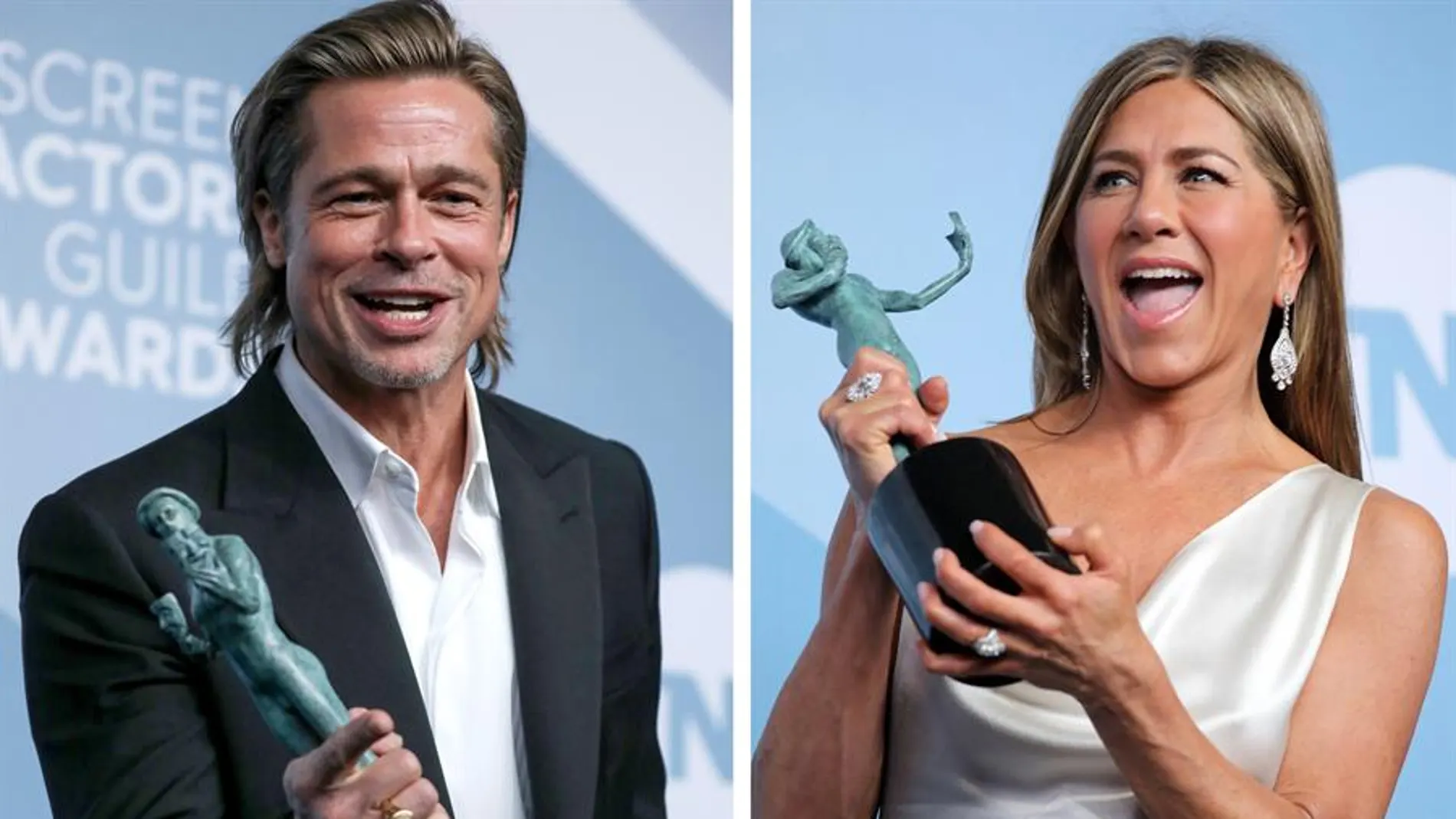 Brad Pitt y Jennifer Aniston protagonizan el reencuentro más esperado en los Premios SAG Brad Pitt y Jennifer Aniston protagonizan el reencuentro más esperado en los Premios SAG