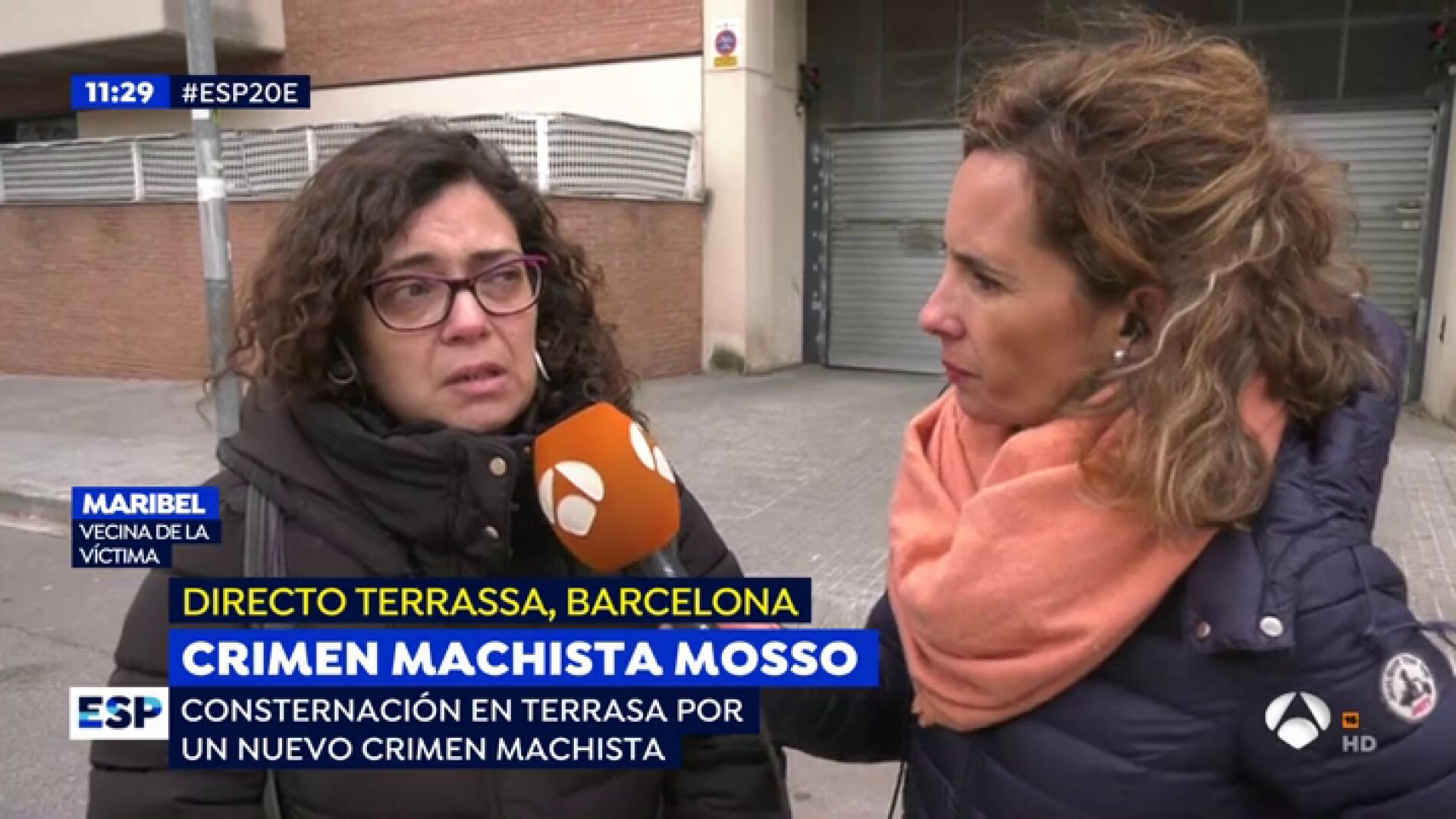 Crimen machista en Terrasa.
