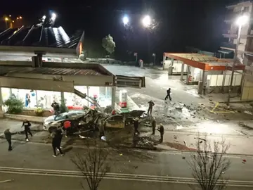 Accidente mortal en Estella. Accidente mortal en Estella.