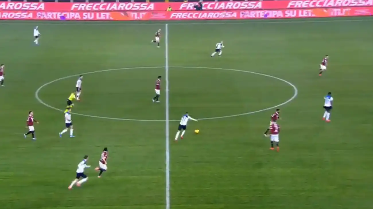 Golazo de Ilicic desde 50 metros Fútbol