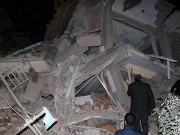 Imagen de los destrozos causados por el terremoto en Turquía. 