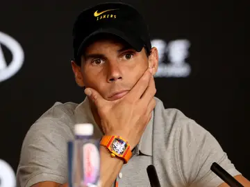 Rafa Nadal comparece ante los medios en Melbourne Rafa Nadal comparece ante los medios en Melbourne