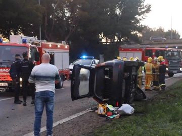 Una mujer se suicida y provoca un grave accidente en Mallorca 