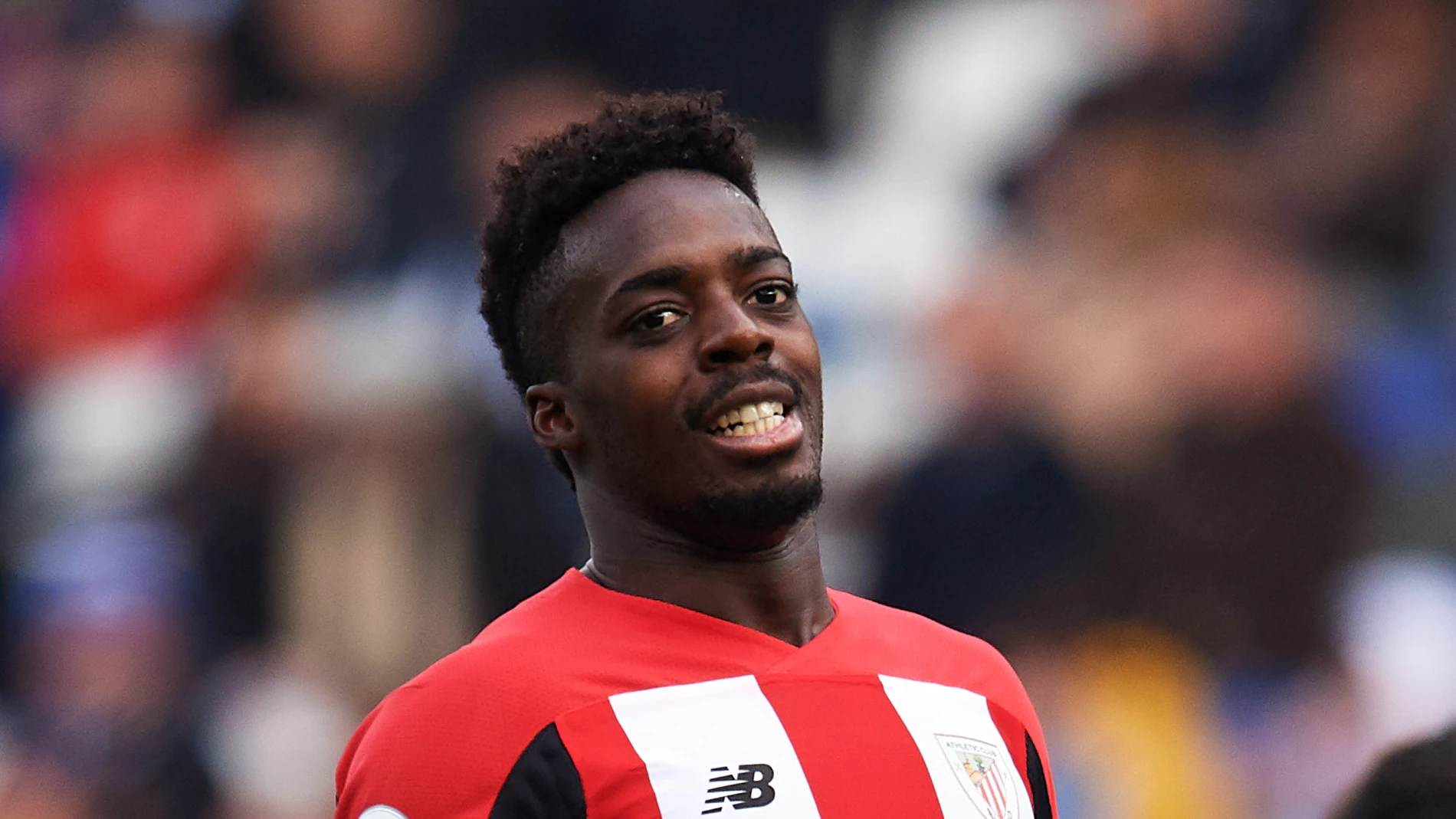 Iñaki Williams, en el partido ante el Espanyol. Iñaki Williams, en el partido ante el Espanyol.