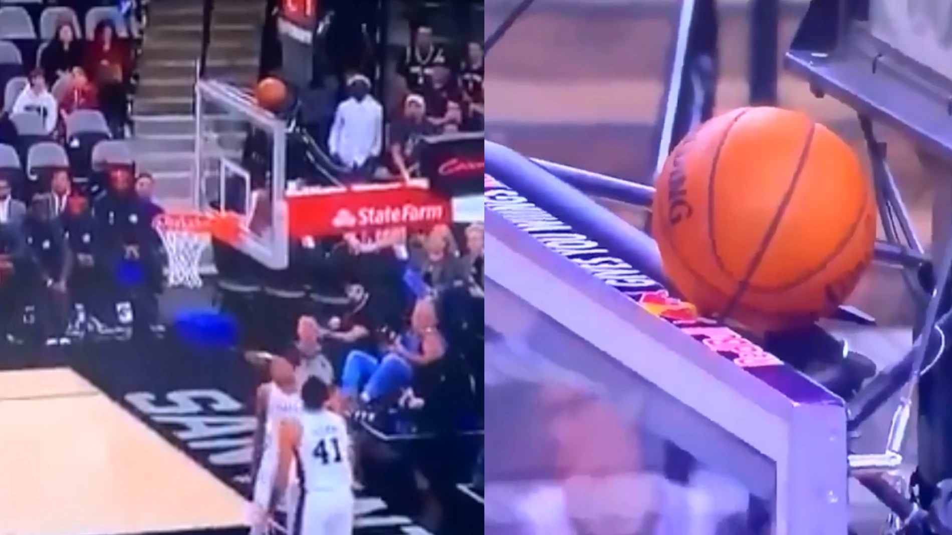 El primer triple tras la muerte de Kobe Bryant El primer triple tras la muerte de Kobe Bryant