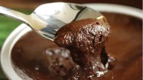 Puding de chocolate