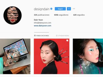 Instagram de la artista @designdain Instagram de la artista @designdain