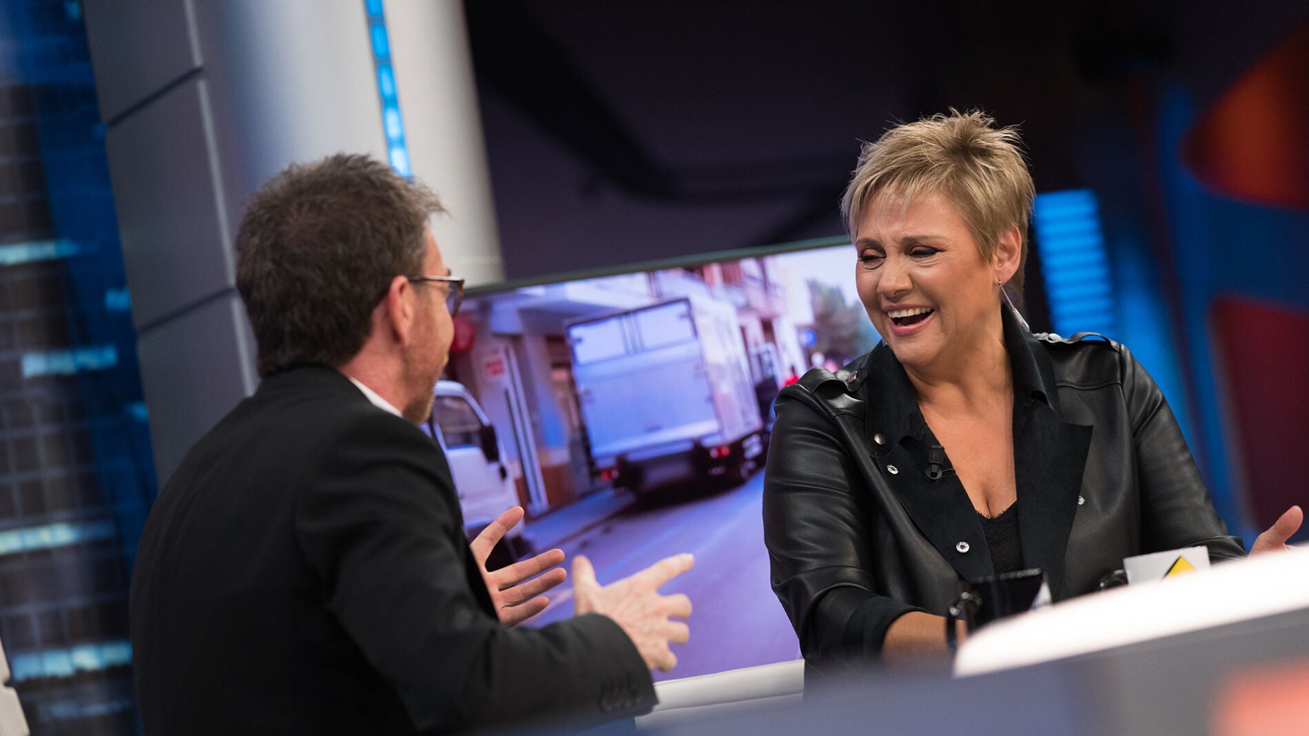 Gl&ograve;ria Serra reacciona a la imitaci&oacute;n que le hizo Miguel &Aacute;ngel Revilla en 'El Hormiguero 3.0'