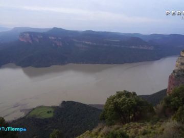 La borrasca 'Gloria' aumentan las reservas de los pantanos con Gerona con lluvias de récord