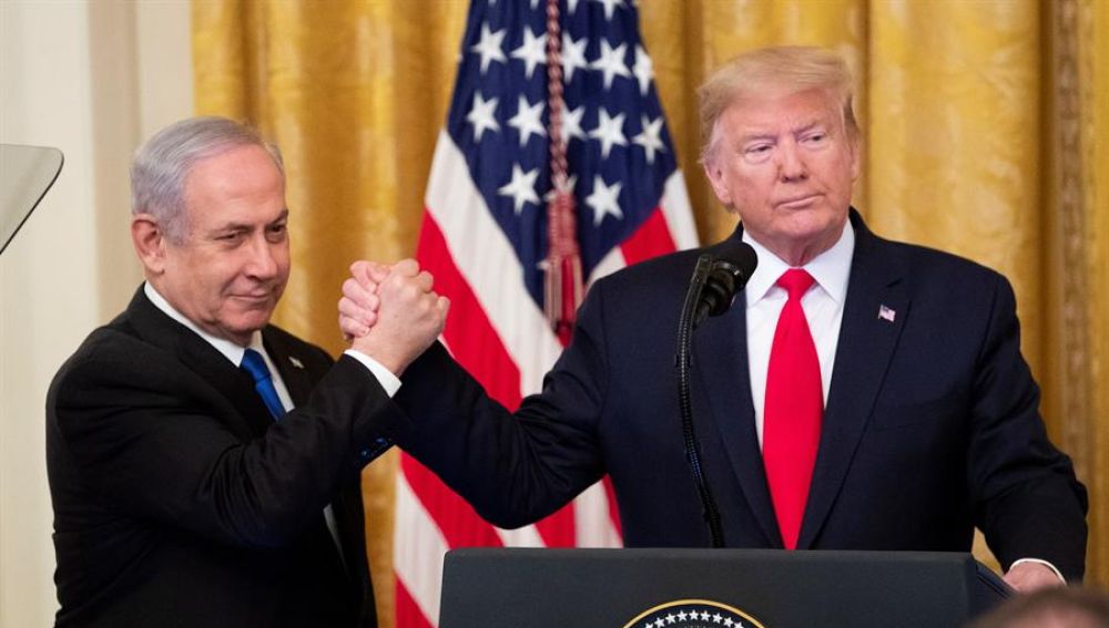 Así es el plan de paz entre Israel y Palestina que propone Trump