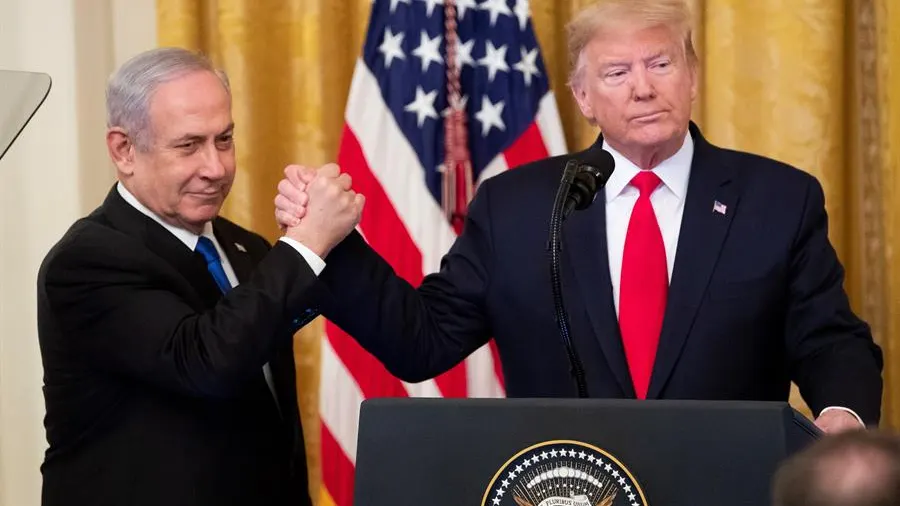 Así es el plan de paz entre Israel y Palestina que propone Trump Así es el plan de paz entre Israel y Palestina que propone Trump
