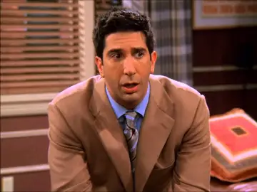David Schwimmer como Ross Geller en 'Friends' David Schwimmer como Ross Geller en 'Friends'
