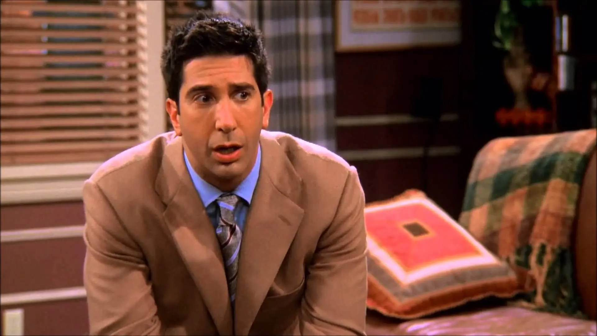 David Schwimmer como Ross Geller en 'Friends' David Schwimmer como Ross Geller en 'Friends'