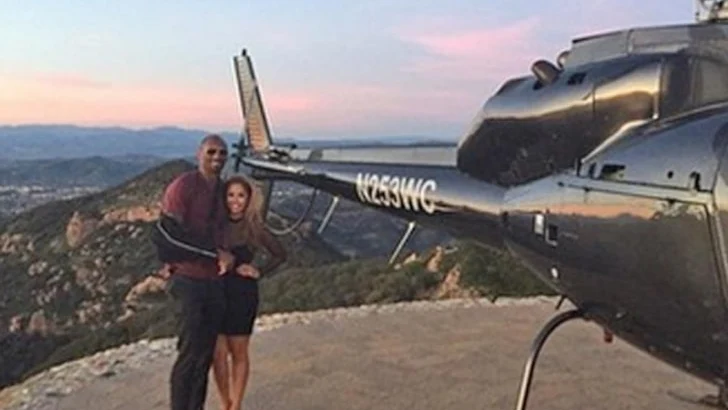 Kobe Bryant en helicóptero Kobe Bryant en helicóptero