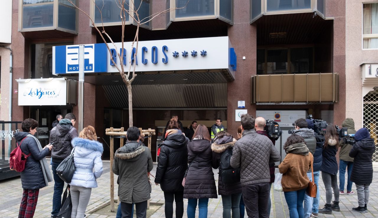La fachada del hotel donde ocurrieron los hechos