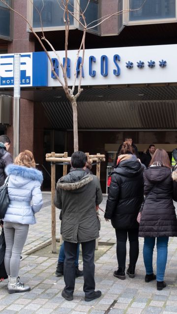La fachada del hotel donde ocurrieron los hechos
