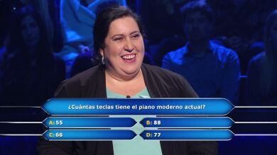 El flashback estilo 'Slumdog millionaire' de Gloria sobre los pianos en '¿Quién quiere ser millonario?'