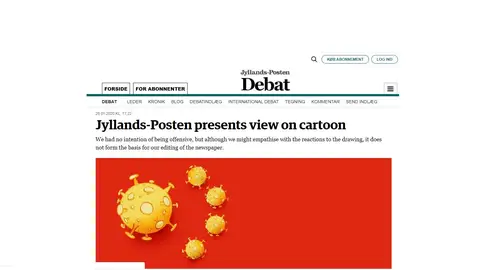Captura del artículo con la viñeta Captura del artículo con la viñeta