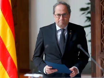 Quim Torra convocará elecciones en Cataluña tras la aprobación de los presupuestos Quim Torra convocará elecciones en Cataluña tras la aprobación de los presupuestos