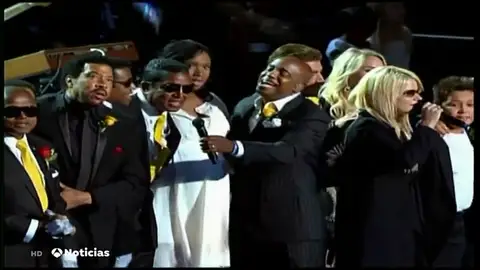 Se cumplen 35 años de "We are the world" , la canción solidaria más vendida de la historia Se cumplen 35 años de "We are the world" , la canción solidaria más vendida de la historia