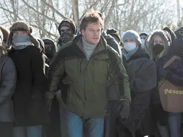 Matt Damon en 'Contagio' Matt Damon en 'Contagio'
