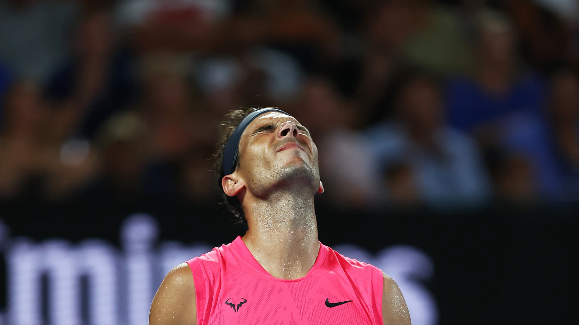 Rafa Nadal en el Open de Australia