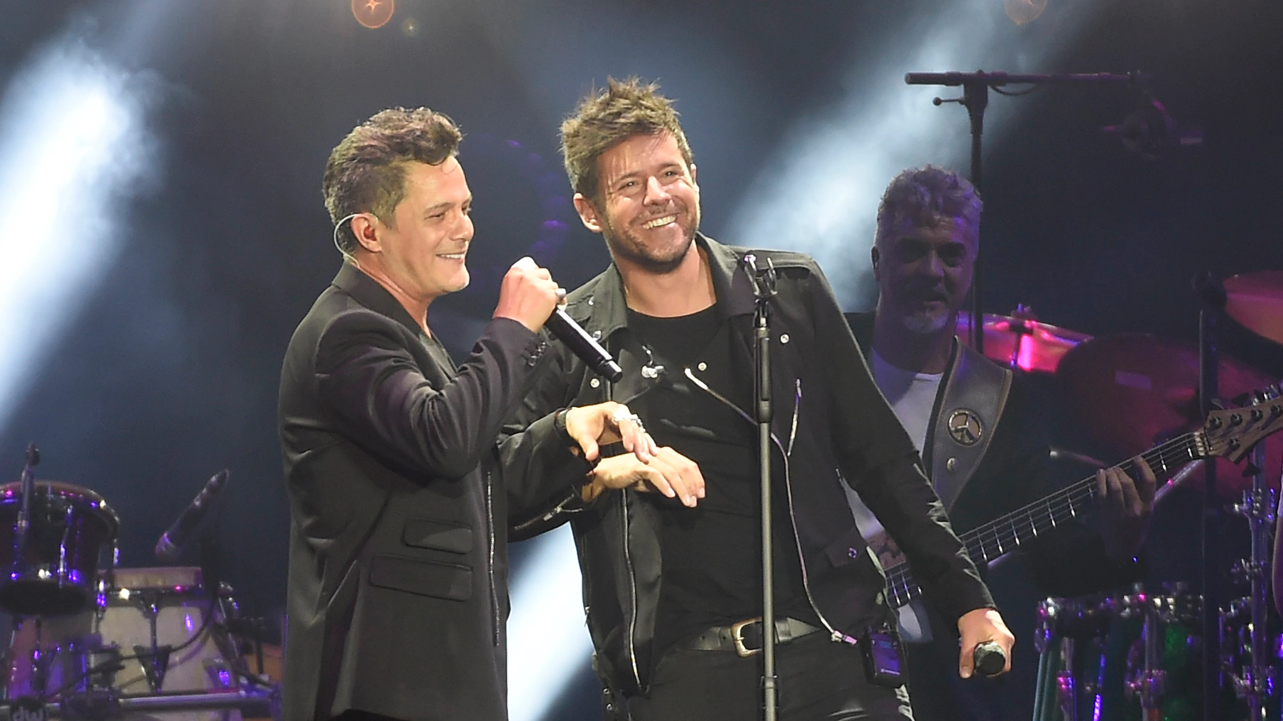 Pablo López y Alejandro Sanz