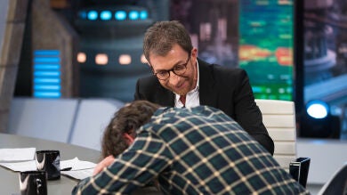 Jordi Évole sufre un principio de cataplexia en pleno directo en 'El Hormiguero 3.0' 