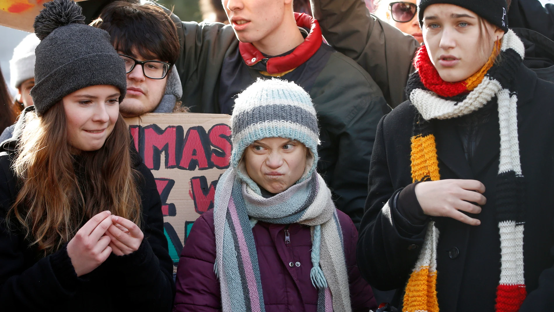La joven activista sueca Greta Thunberg La joven activista sueca Greta Thunberg