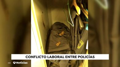 Heces de perro y carteles amenazantes, así es la guerra entre policías locales de Getafe
