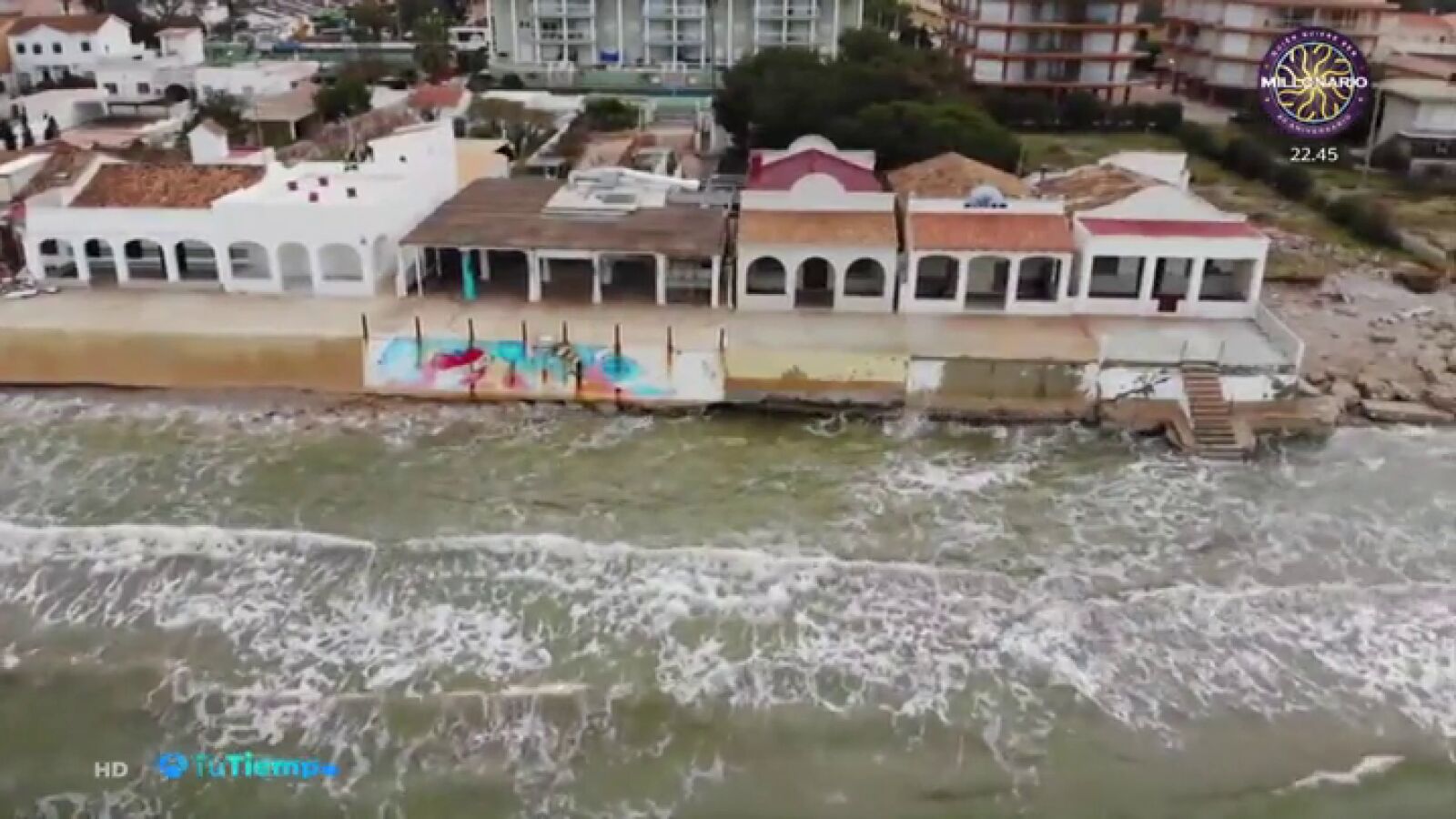 Las impresionantes imágenes de los destrozos que ha dejado el temporal 'Gloria' a su paso por Castellón