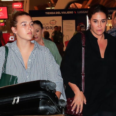 Vicky Martín Berrocal y su hija, Alba Díaz