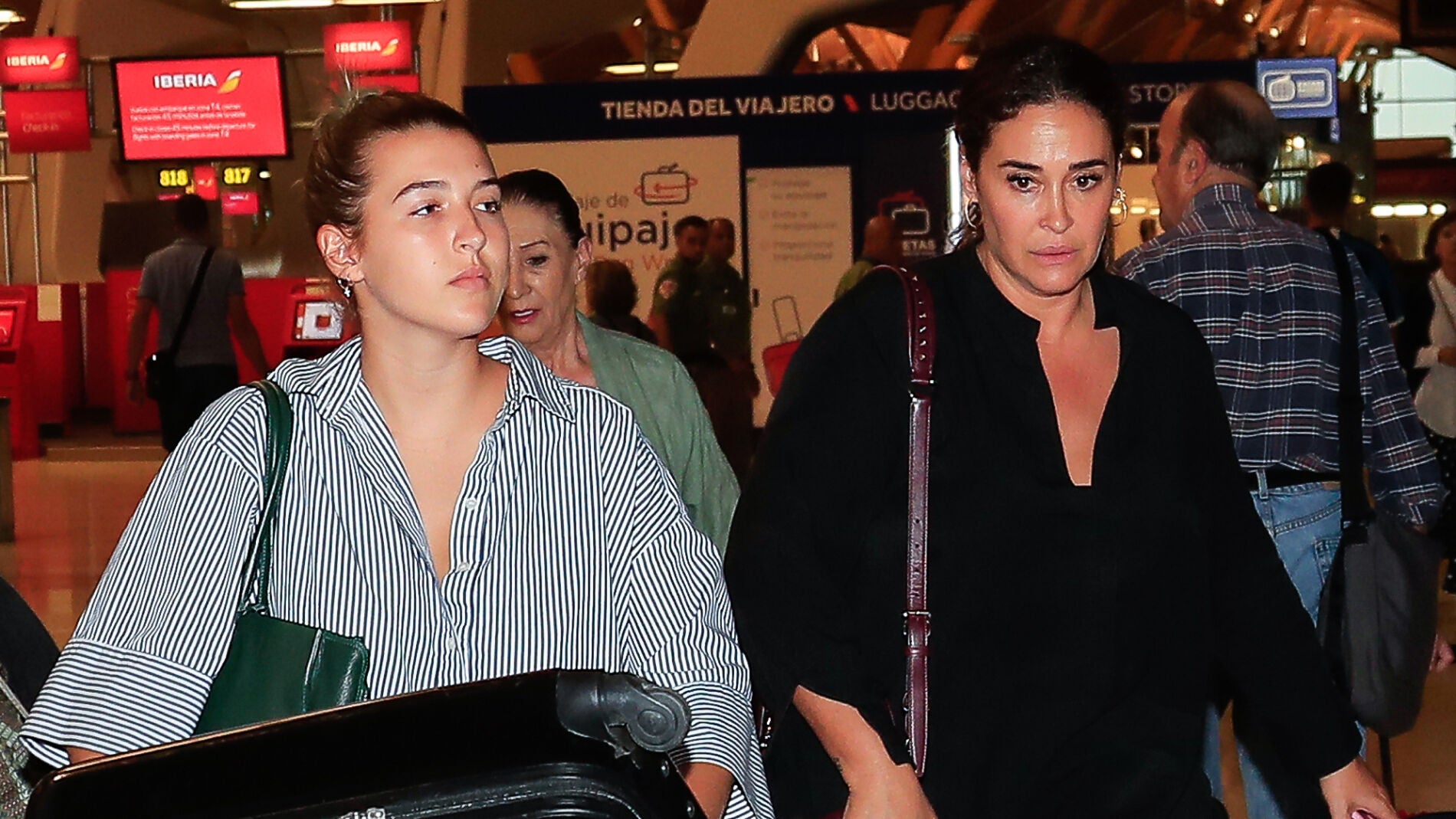 Vicky Martín Berrocal y su hija, Alba Díaz