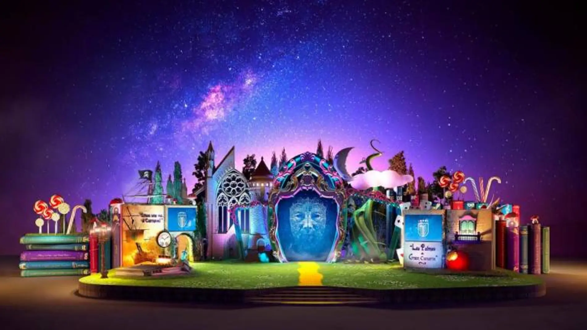 Carnaval Las Palmas 2020: Así es el escenario del Carnaval de Las Palmas de Gran Canaria Carnaval Las Palmas 2020: Así es el escenario del Carnaval de Las Palmas de Gran Canaria