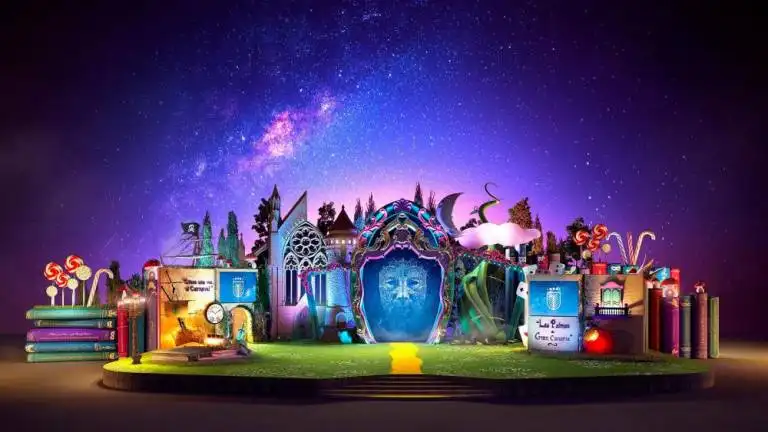 Carnaval Las Palmas 2020: Así es el escenario del Carnaval de Las Palmas de Gran Canaria Carnaval Las Palmas 2020