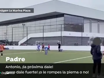 La deplorable arenga de un padre a su hijo de 11 años: "Hasta que no le rompas la pierna, no" La deplorable arenga de un padre a su hijo de 11 años: "Hasta que no le rompas la pierna, no"