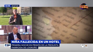 Las cartas de la madre y la abuela de la niña que apareció muerta en un hotel de Logroño aluden a problemas económicos