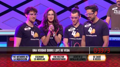 Lope de Vega elimina a uno de los '4 quesos' y despierta la imaginación de Óscar, de 'Los dispersos', en '¡Boom!'