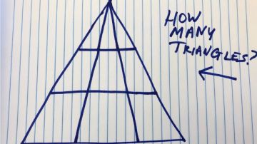 Nuevo reto viral en las redes sociales: ¿Cuántos triángulos ves en esta foto? 