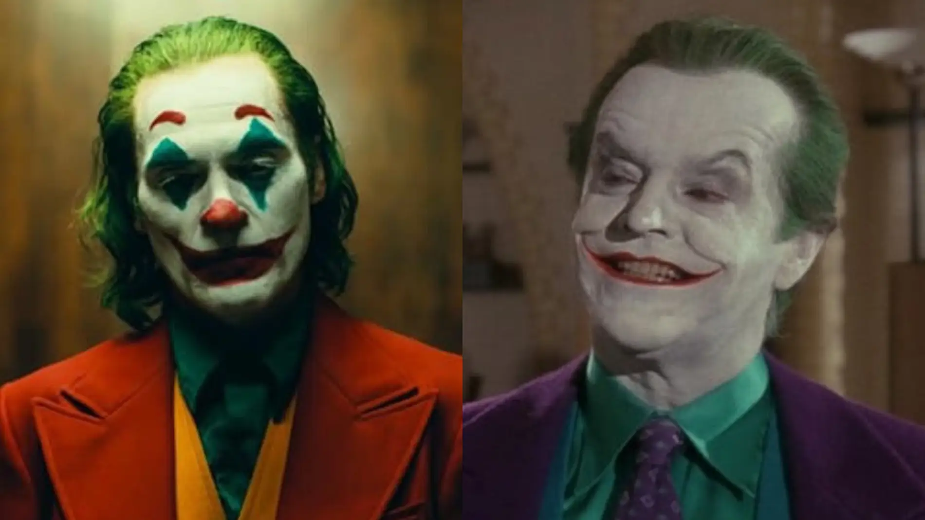 El Joker de Joaquin Phoenix y el Joker de Jack Nicholson