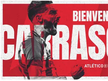 Carrasco, nueva incorporación del Atlético de Madrid Carrasco, nueva incorporación del Atlético de Madrid
