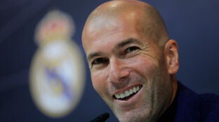 Zidane en rueda de prensa