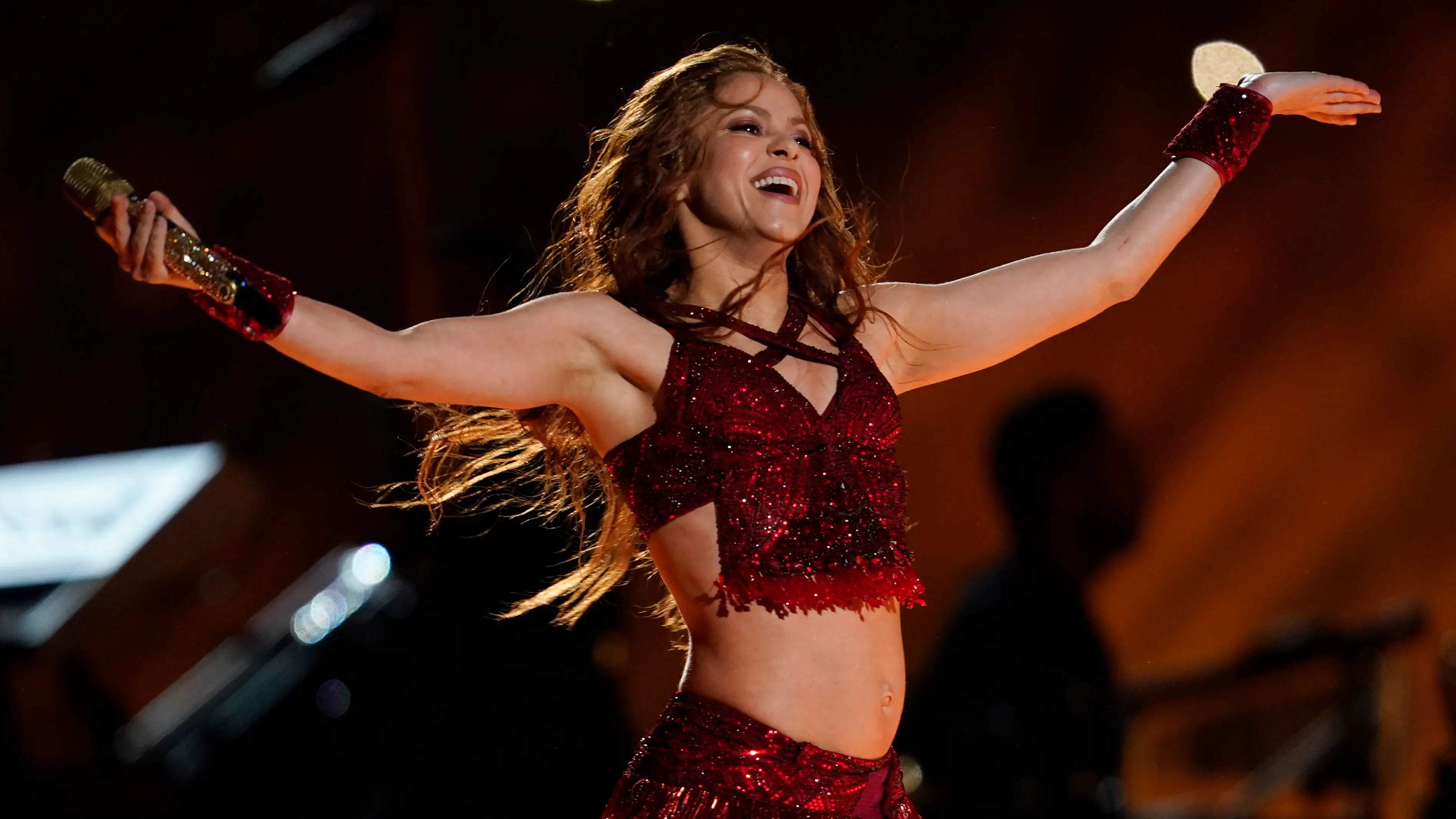 Shakira actuando en el descanso de la Super Bowl 2020 Shakira actuando en el descanso de la Super Bowl 2020