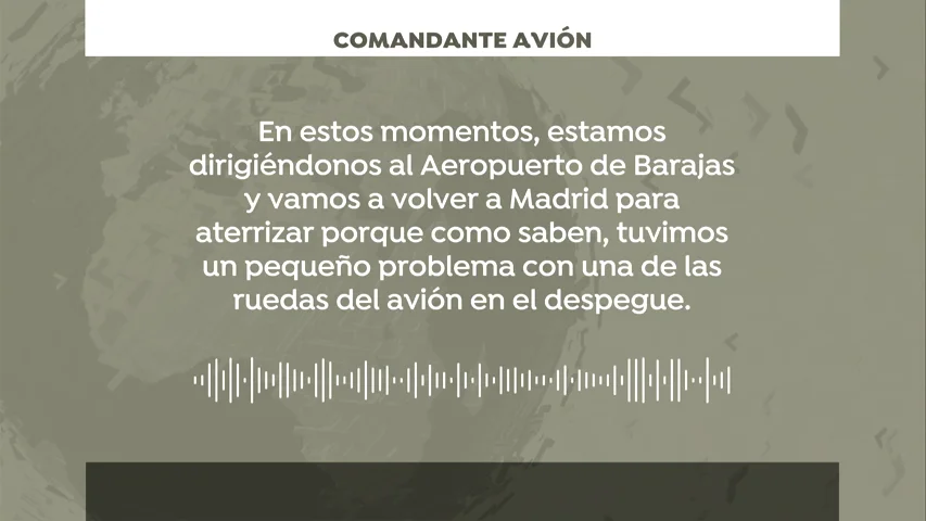 El audio del comandante de Air Canadá a los pasajeros: "Mucha calma y mucha paciencia" El audio del comandante de Air Canadá a los pasajeros: "Mucha calma y mucha paciencia"