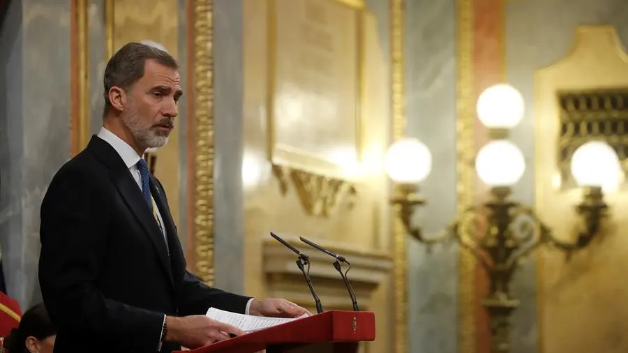 Felipe VI en la apertura de la Legislatura Felipe VI en la apertura de la Legislatura