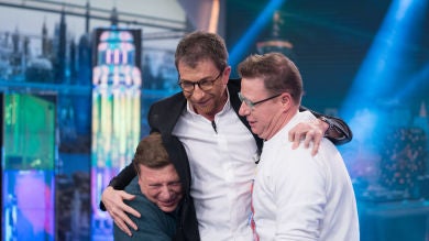 Los Morancos aúpan a Pablo Motos en su entrada a 'El Hormiguero 3.0' 