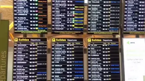 Todos los vuelos desviados tras la presencia de drones en el aeropuerto Adolfo Suárez Madrid-Barajas Todos los vuelos desviados tras la presencia de drones en el aeropuerto Adolfo Suárez Madrid-Barajas
